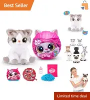 Smitten Kittens Surprise Scottishfold Alli - 10 Sounds Interactive Plush Toy