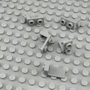 LEGO Bracket - Light Bluish Gray - 1 x 1 - 1 x 2 - QTY x5