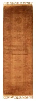 Vintage Hand-knotted Runner Rug 2'10" x 8'10" Traditional Wool Carpet