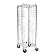 Metro RE3 End-Load Wire Bun Pan Rack, 3" Slide Spacing