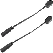 CATIEBYE 2Pcs Effector Wire Durable Musical Instrument Cable for Reliable Connection Practical Design for Safe Use with Musical Instruments for Enjoying Music