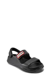 Hunter Kids' Dayan Slingback Sandal in Black at Nordstrom, Size 12 M