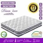 QUEEN KING SINGLE DOUBLE Mattress Bed Euro top Pocket Spring 4 Size AU STOCK