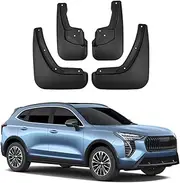 Car Mudguard Mud Flaps for Haval Jolion 2024+ Molded Custom Front and Rear Mudflaps Splash Guards Flares Kit 4-PC Auto Accessories,Send 1 Car Wash Towel