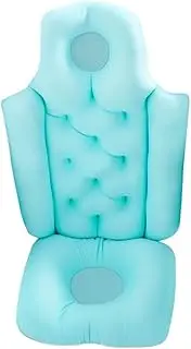 Inflatable Bathtub Chair Tub Portable Foldable Shower Basin Travel Tub Seat for Elderly and Pregnant Women Blue 80x40cm