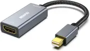 BENFEI 000287GY Mini DP to HDMI 4K@60Hz Adapter (Thunderbolt Compatible)