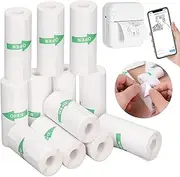 15 Rolls Mini Printer Sticker Paper, BetterJonny 57 x 25 mm Self-Adhesive Thermal Sticker Paper Rolls Camera Paper HD Printing Thermal Print Paper for Most Kids Instant Camera