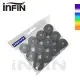 iNFiN 瑜飛 透氣孔外層握把布 12入袋裝 0.75mm 二包組合 握把皮