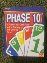 Vintage 2001 Phase 10 Card Game Fundex Games - Sealed Decks - Error Insert