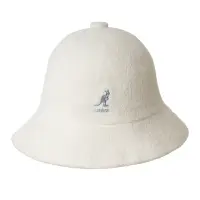 在飛比找momo購物網優惠-【KANGOL】BERMUDA 鐘型帽(白色)