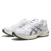 在飛比找Yahoo奇摩購物中心優惠-ASICS 慢跑鞋 GEL-1130 白黑銀 奶油底 復古 