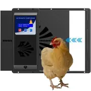 Automatic Chicken Coop Door,Electric Automatic Chicken Coop Door, Battery Pow...