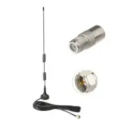 Indoor FM Digital Radio Stereo HiFi Magnetic F Type Aerial Antenna for BOSE-Wave