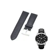 FS5398 22mm Black Leather Watch Strap For Fossil