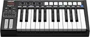 Labymos Blue whale 25 Portable USB MIDI Controller Keyd 25 Semi-weighted Keys 8 RGB Backlit Trigger Pads LED Display with USB Cable