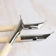 3Pcs Pottery Batik Printing Pen Drawing On Fabric Cloth Clay Carving Tools
