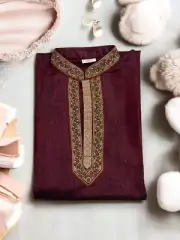 Men's Cotton Party Wear Kurta - 089– Ethnic Wear for Mens