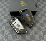 M2 Genuine Carbon Fiber Keyring Key Fob Cover For BMW New M2 G87 G87LCI Custom