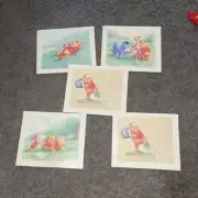 Vintage Winnie The Pooh Greetings Cards Set Of 13