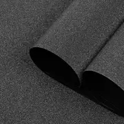 Wall Art 200x45cm Total Blackout Frosted Window Privacy Film Static Window Cling Sticker Light Blocking Window Film-Black matte