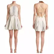 New Dolce Vita Blanche Dress Ivory/Mint Size M $150