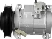AUTO Car Compatible For Chrysler Voyager 01-03 Dodge Caravan 01-07 2.4L 10S20C AC Compressor 5005410AC 5005498AD 5005498AF 5005410AD 12V