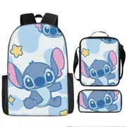 Stitch Backpack StarCraft Backpack Oxford Cloth Shoulder Bag Lunch Bag Pencil Bag 32-NMAOV