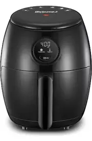 Elite Gourmet EAF2612D Personal 2.1Qt. Compact Space Saving Electric Air Fryer
