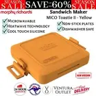 Morphy Richards Mico 2 Toastie Breakfast Toasted Microwave Sandwich Maker Panini