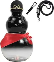 Drinking Bottle, Chinese Wine Flask, 900 ml Capacity Camping Accessory Cycling Drinkware Portable Lightweight Design Easy Grip Sturdy, Beverage Container for Travel, 8.39 x 4.53 inches