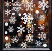 321pcs Christmas Window Clings for Glass Windows 9sheets Christmas Window Decor