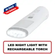 LED Night Light with Rechargeable Torch