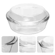 Dish Pan Transparent High Boron Glass Binaural Soup Bowl Oven