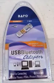 USB BLUETOOTH 1.2 ADAPTER BAFO BF-8011 BRAND NEW IN THE BOX NEVER OPENED