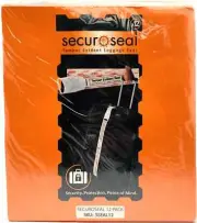 SecuroSeal Tamper Evident Luggage Seals TSA Approved Better than Locks 6/12 Pack