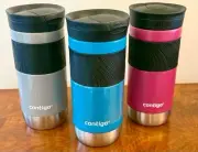 Contigo 16 oz. Byron 2.0 SnapSeal Insulated Stainless Steel Travel Mug 3-Pack