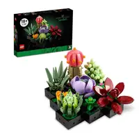 在飛比找momo購物網優惠-【LEGO 樂高】積木 Creator 系列 多肉植物 10