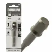 Durum SOCKET ADAPTOR BIT DB81 1/4” Hex To 1/2”, Heavy Duty, Impact Strength