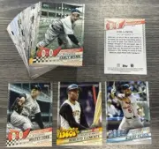 2020 Topps Update Baseball Decades Best Complete 80 Card Set
