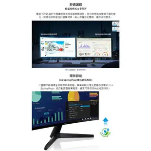 SAMSUNG 三星 S24C366EAC 24型 1800R VA曲面螢幕 現貨 廠商直送