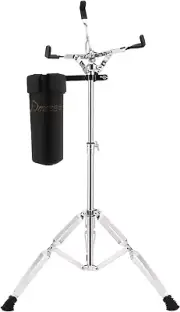 Snare Drum Stand, Adjustable Snare Stand Double Braced Extended with Drum Stick