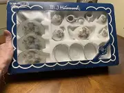 MI Hummel porcelain 15 piece mini tea set Reutter, Germany vintage