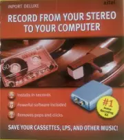 XiteI port Deluxe Software Record From Your Stereo To Your Computer NEW———12