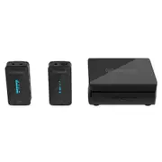 2pc Boya By-XM6-K1 Ultra Compact 2.4GHz Wireless Mic RX/TX w/ Charging Case
