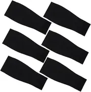 WOONEKY 3 Pairs Sports Knee Pads Compression Sleeves for Women Calf Leg Sleeves for Men Shin Compression Sleeve Leg Wraps Medical Compression Calf Compression Sleeve Shin Socks Black