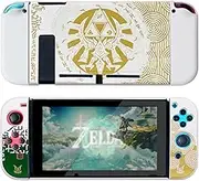 CHIKIXSON Switch Case, Protective Case for Zelda Tears of The Kingdom