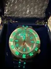 Aragon Bioluminescence 50mm Green Lume Automatic Diver A046 Watch