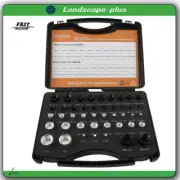 23 Metric & 21 Inch Nut and Bolt Thread Checker 44 Nut and Bolt Gauge in Case