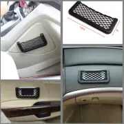 7.5inch Car Black Storage Net String Pouch Bag GPS Phone Holder Pocket Organizer (for: Porsche)