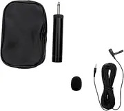 CLISPEED 1 Set Saxophone Clip Pickup Microphone with Storage Bag High Fidelity Cord Durable Lightweight Design for Musicians for Stage Performance